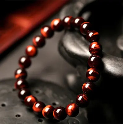 Red Tiger Eye Bracelet "Grounded Spirit"